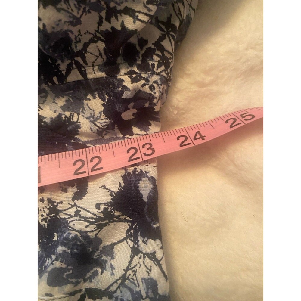 Duluth Trading Women's XL Floral Button Down Shirt Long Sleeve - Picture 5 of 6
